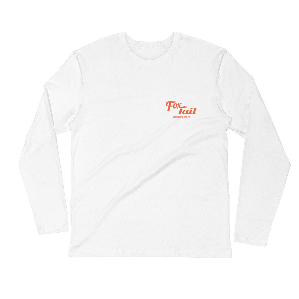 Hard Apple Cider Long Sleeve Fitted Crew